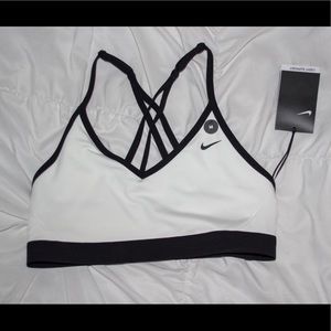 White Strappy Nike Sports Bra